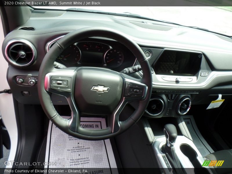 Summit White / Jet Black 2020 Chevrolet Blazer LT AWD