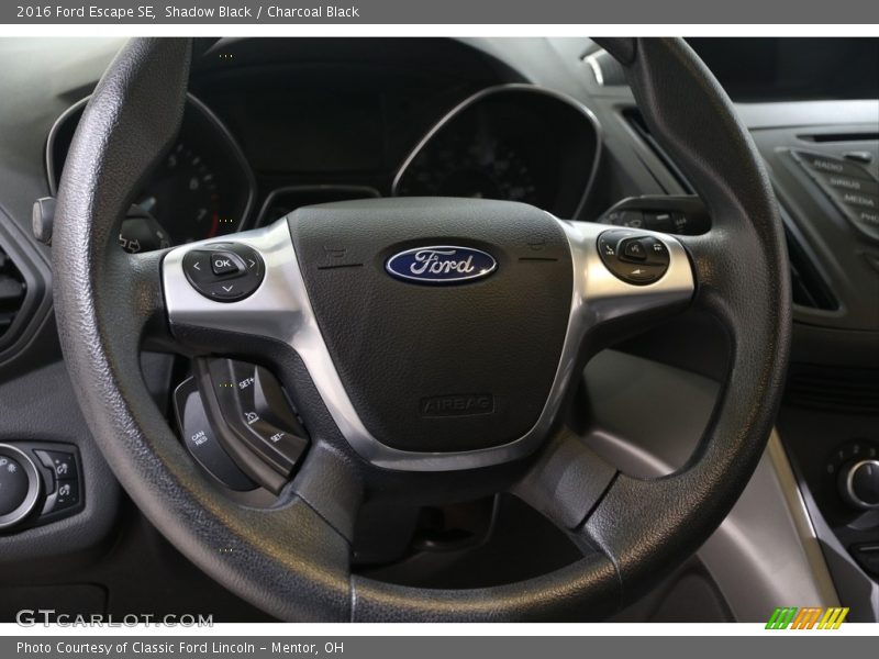 Shadow Black / Charcoal Black 2016 Ford Escape SE