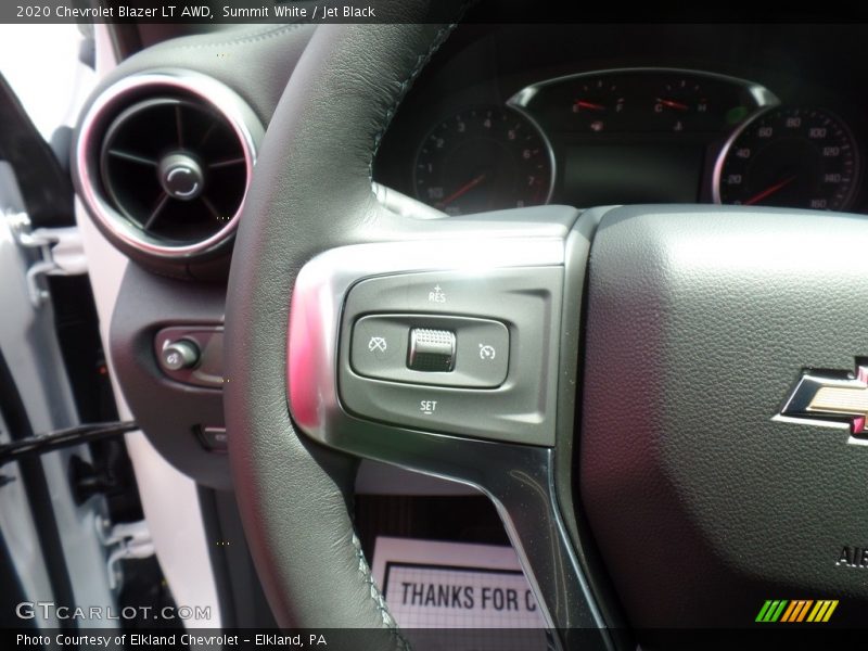 Summit White / Jet Black 2020 Chevrolet Blazer LT AWD