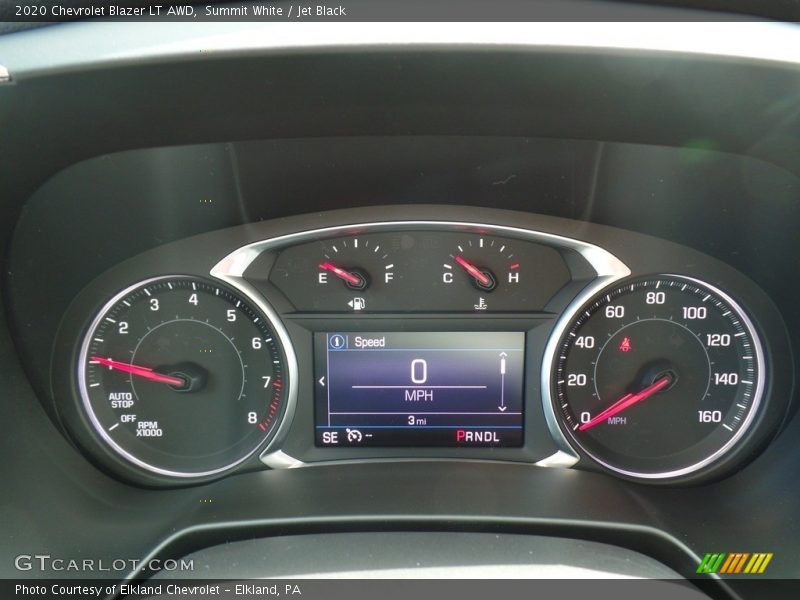 Summit White / Jet Black 2020 Chevrolet Blazer LT AWD