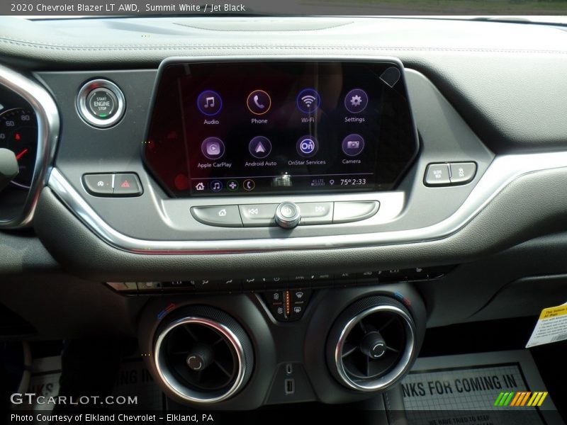 Summit White / Jet Black 2020 Chevrolet Blazer LT AWD