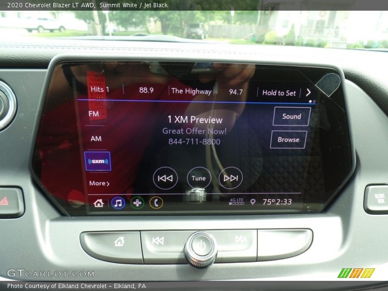 Summit White / Jet Black 2020 Chevrolet Blazer LT AWD