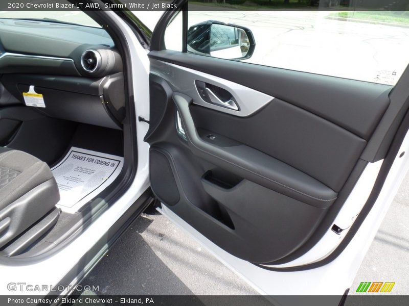 Summit White / Jet Black 2020 Chevrolet Blazer LT AWD