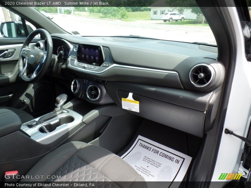 Summit White / Jet Black 2020 Chevrolet Blazer LT AWD