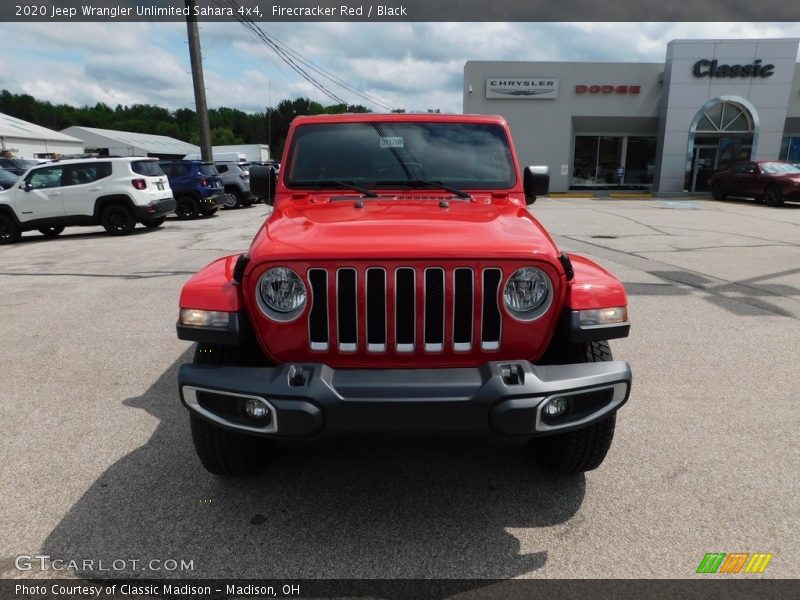 Firecracker Red / Black 2020 Jeep Wrangler Unlimited Sahara 4x4