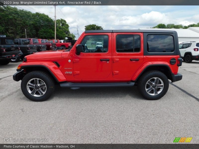  2020 Wrangler Unlimited Sahara 4x4 Firecracker Red