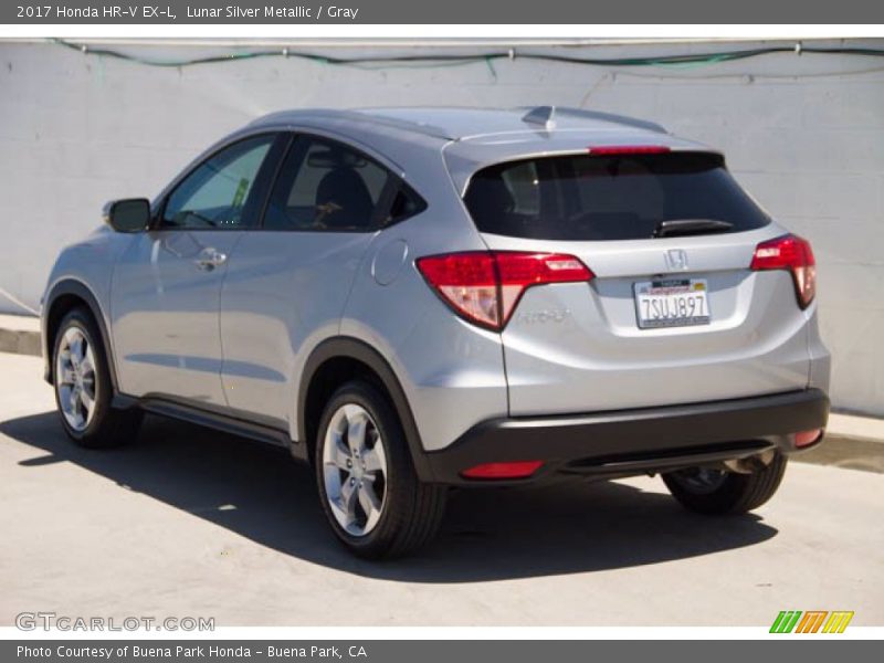 Lunar Silver Metallic / Gray 2017 Honda HR-V EX-L