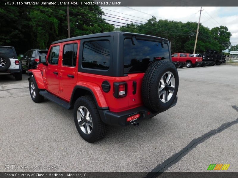 Firecracker Red / Black 2020 Jeep Wrangler Unlimited Sahara 4x4