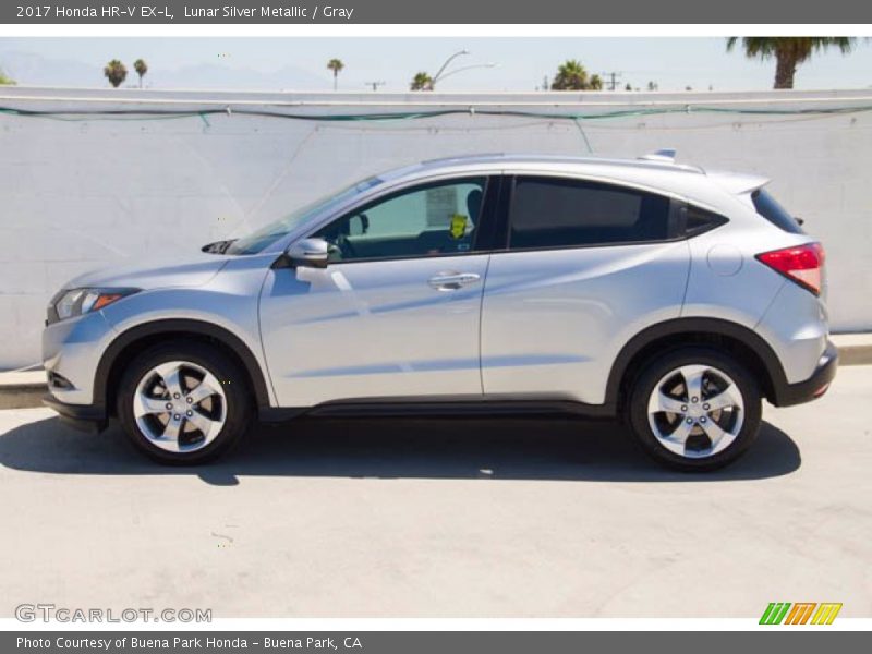 Lunar Silver Metallic / Gray 2017 Honda HR-V EX-L