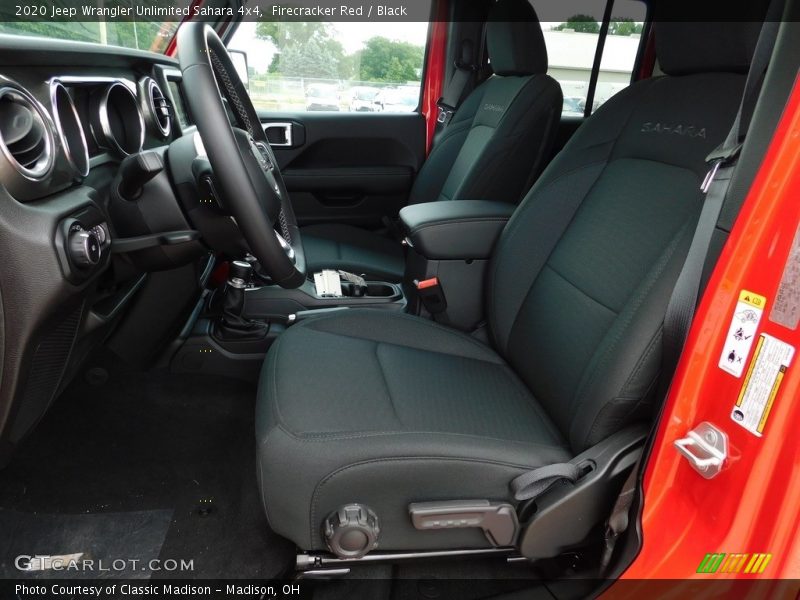 Firecracker Red / Black 2020 Jeep Wrangler Unlimited Sahara 4x4
