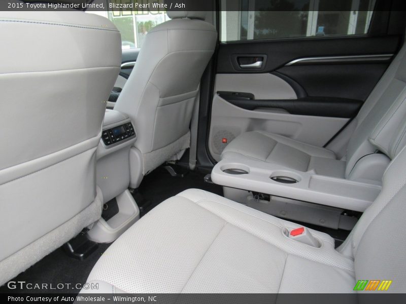 Blizzard Pearl White / Ash 2015 Toyota Highlander Limited