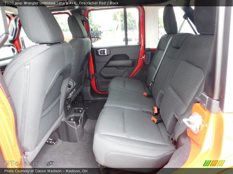 Rear Seat of 2020 Wrangler Unlimited Sahara 4x4