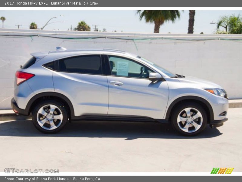 Lunar Silver Metallic / Gray 2017 Honda HR-V EX-L