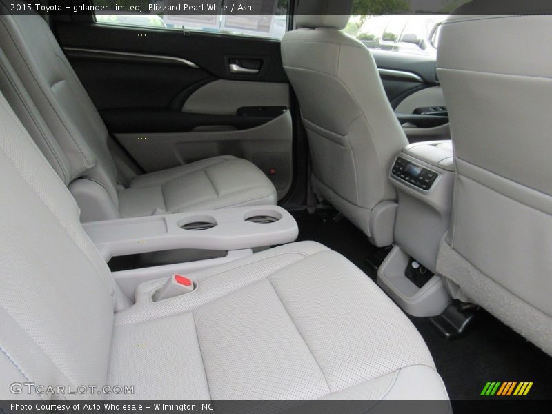 Blizzard Pearl White / Ash 2015 Toyota Highlander Limited