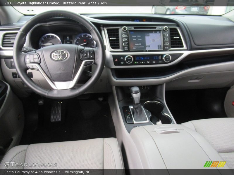 Blizzard Pearl White / Ash 2015 Toyota Highlander Limited