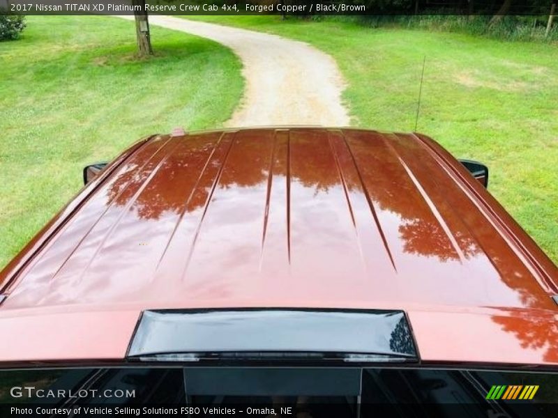 Forged Copper / Black/Brown 2017 Nissan TITAN XD Platinum Reserve Crew Cab 4x4