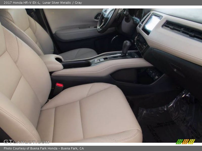 Lunar Silver Metallic / Gray 2017 Honda HR-V EX-L
