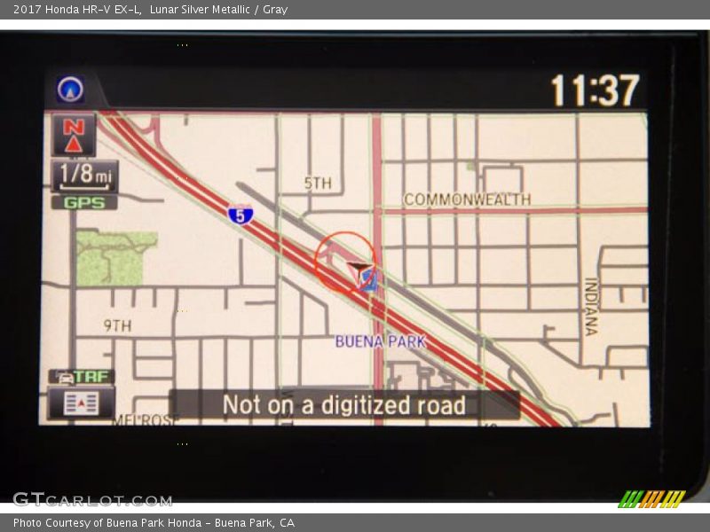 Lunar Silver Metallic / Gray 2017 Honda HR-V EX-L