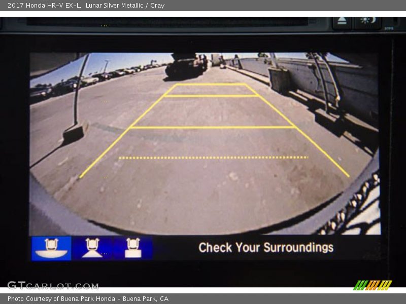 Lunar Silver Metallic / Gray 2017 Honda HR-V EX-L