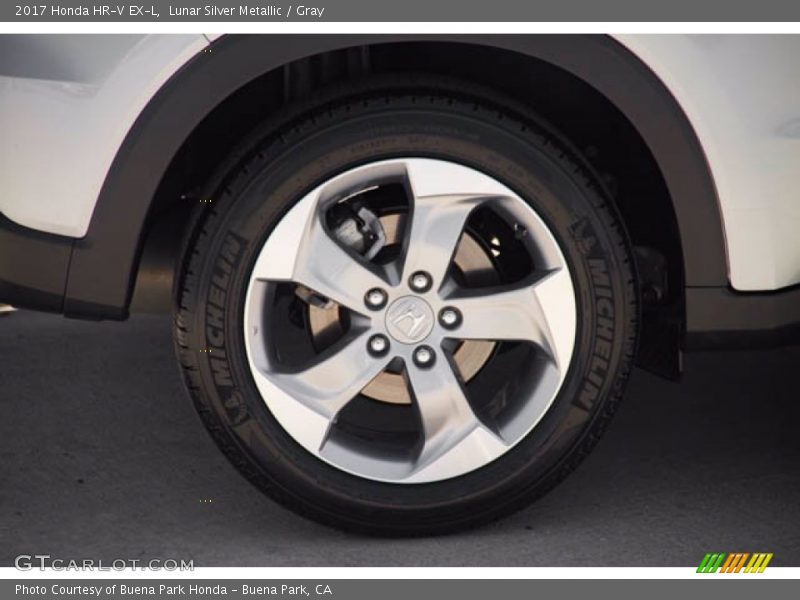 Lunar Silver Metallic / Gray 2017 Honda HR-V EX-L