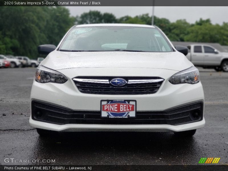 Crystal White Pearl / Black 2020 Subaru Impreza 5-Door