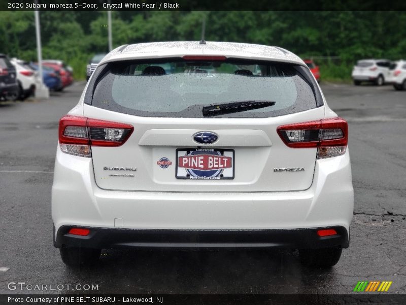 Crystal White Pearl / Black 2020 Subaru Impreza 5-Door