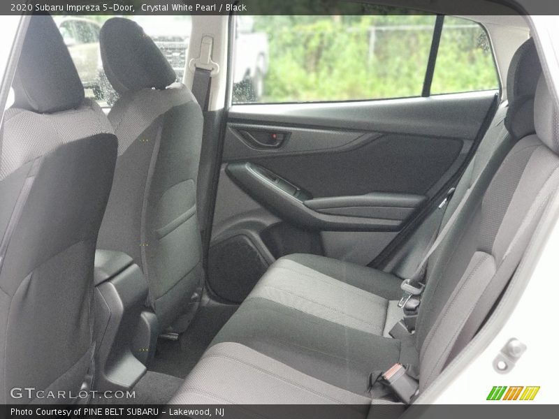 Crystal White Pearl / Black 2020 Subaru Impreza 5-Door