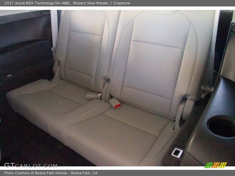 Modern Steel Metallic / Graystone 2017 Acura MDX Technology SH-AWD