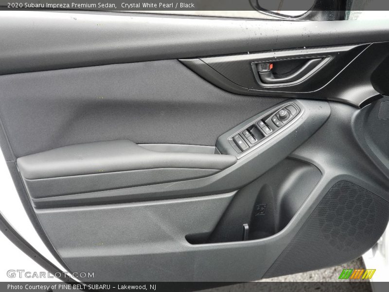 Crystal White Pearl / Black 2020 Subaru Impreza Premium Sedan