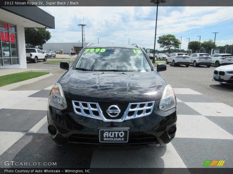 Super Black / Black 2013 Nissan Rogue SV