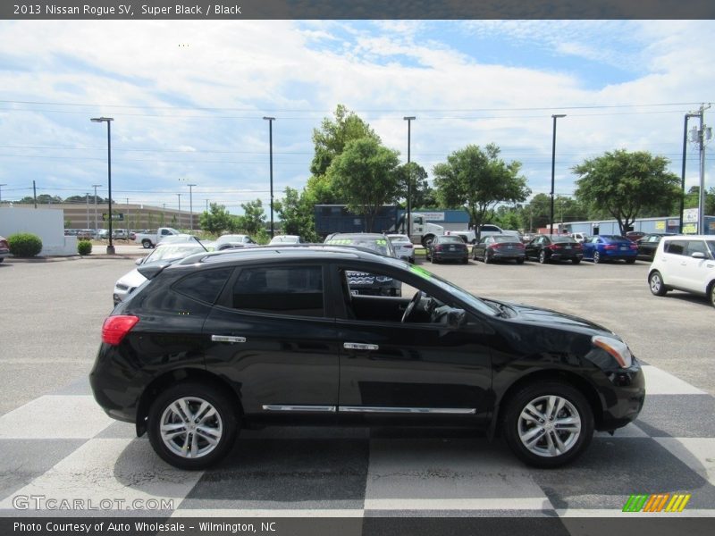 Super Black / Black 2013 Nissan Rogue SV