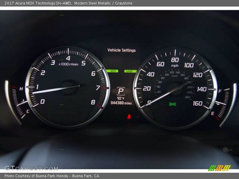  2017 MDX Technology SH-AWD Technology SH-AWD Gauges