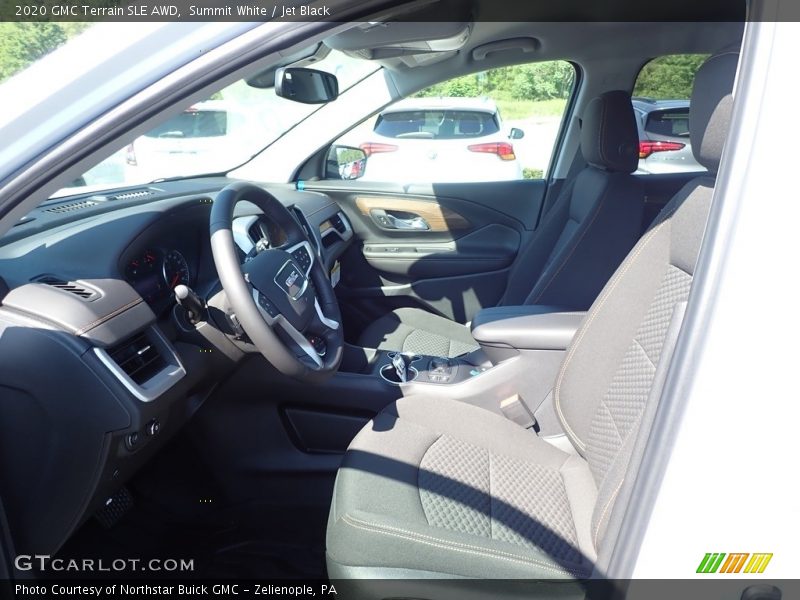 Summit White / Jet Black 2020 GMC Terrain SLE AWD