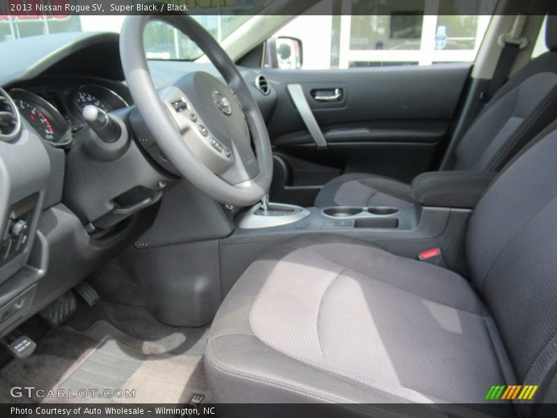 Super Black / Black 2013 Nissan Rogue SV