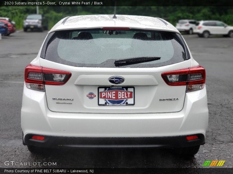 Crystal White Pearl / Black 2020 Subaru Impreza 5-Door