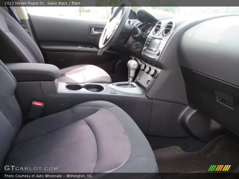 Super Black / Black 2013 Nissan Rogue SV