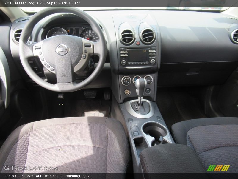 Super Black / Black 2013 Nissan Rogue SV
