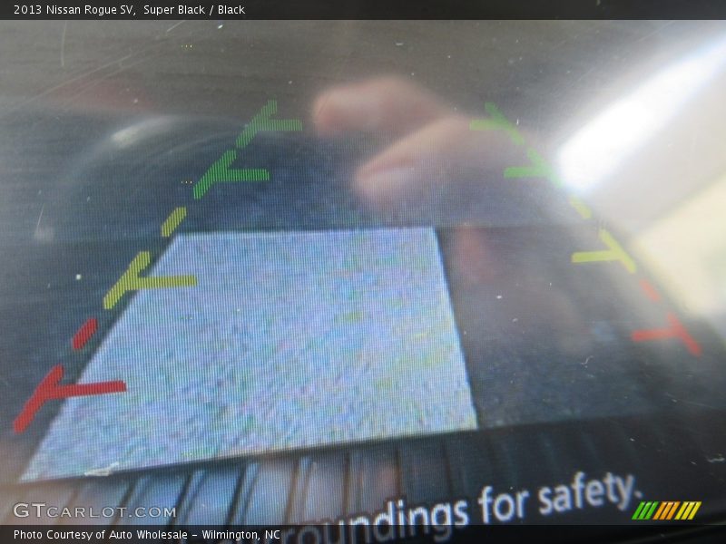Super Black / Black 2013 Nissan Rogue SV