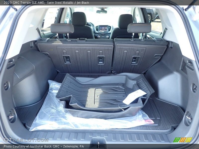 Satin Steel Metallic / Jet Black 2020 GMC Terrain SLE AWD