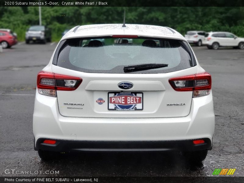 Crystal White Pearl / Black 2020 Subaru Impreza 5-Door