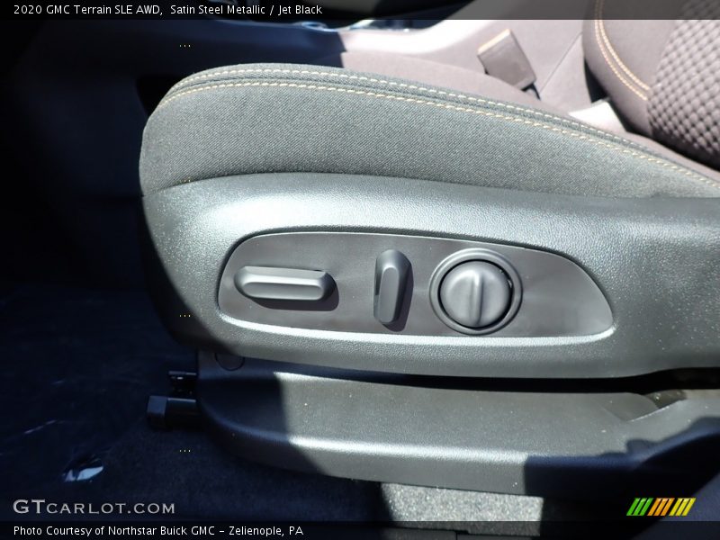 Satin Steel Metallic / Jet Black 2020 GMC Terrain SLE AWD