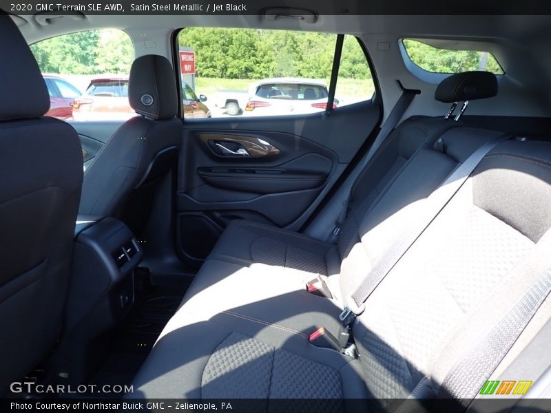 Satin Steel Metallic / Jet Black 2020 GMC Terrain SLE AWD