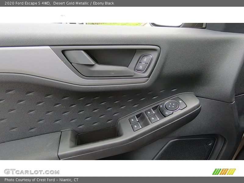 Desert Gold Metallic / Ebony Black 2020 Ford Escape S 4WD