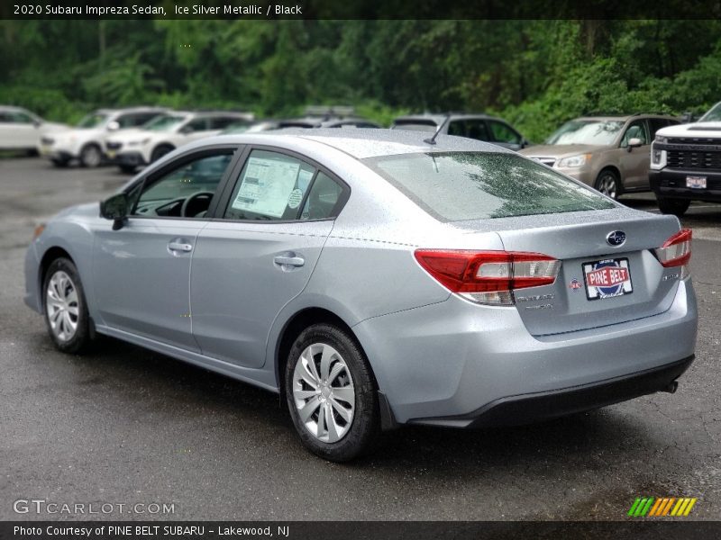 Ice Silver Metallic / Black 2020 Subaru Impreza Sedan