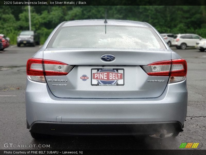 Ice Silver Metallic / Black 2020 Subaru Impreza Sedan