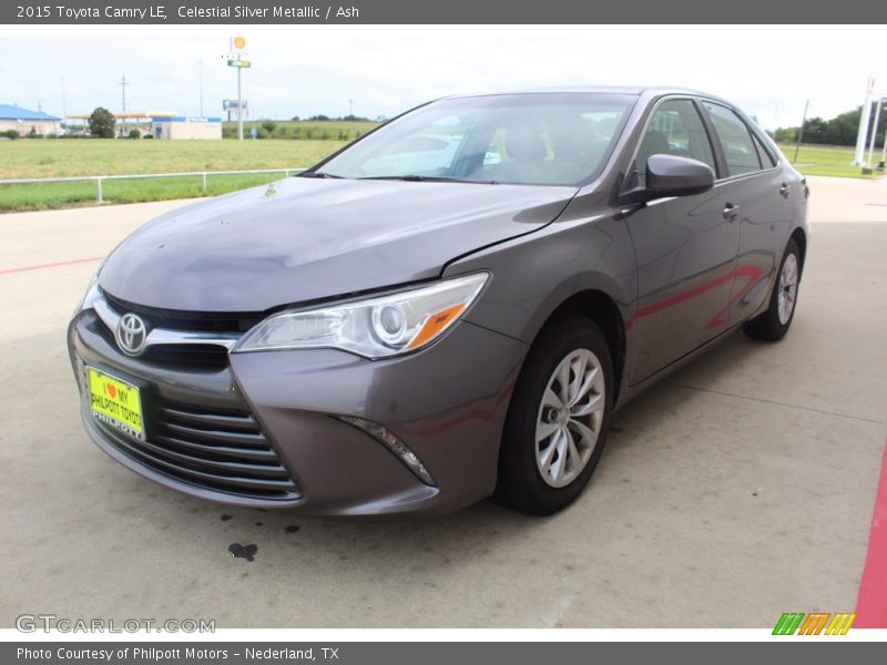 Celestial Silver Metallic / Ash 2015 Toyota Camry LE