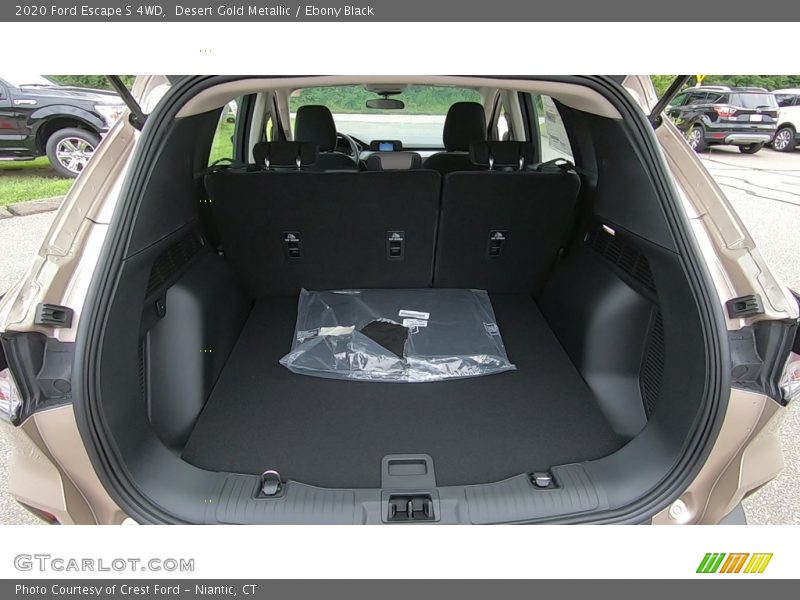 Desert Gold Metallic / Ebony Black 2020 Ford Escape S 4WD