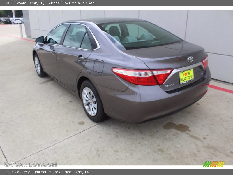Celestial Silver Metallic / Ash 2015 Toyota Camry LE