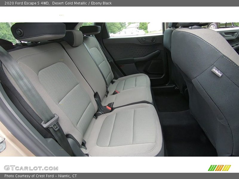 Desert Gold Metallic / Ebony Black 2020 Ford Escape S 4WD