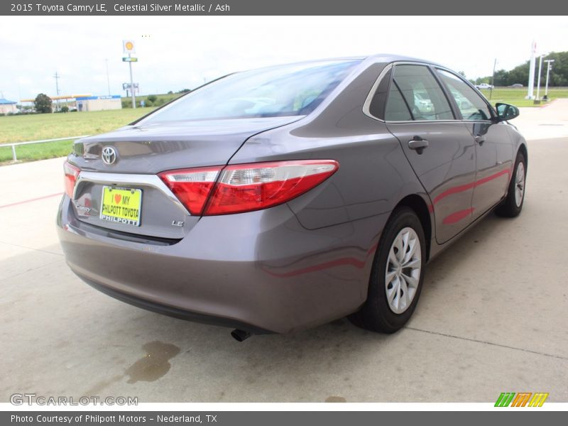 Celestial Silver Metallic / Ash 2015 Toyota Camry LE